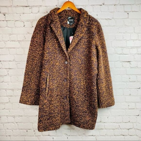 NEW smash! Barcelona Curly Faux Fur Oversized Teddy Jacket Coat - Picture 6 of 14